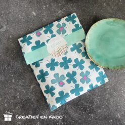 kadozakje luck, papieren inpakzakje, bietenpulp papier, inpakinspiratie, inpakken