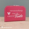 verwenkoffertje voor de liefste tante, verwenpakket oma, kado oma, kinderkoffertje fuchsia