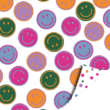inpakpapier smiley confetti feest