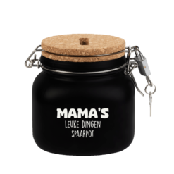 spaarpot mama, Luxe spaarpot mama's leuke dingen spaarpot, kado Moederdag