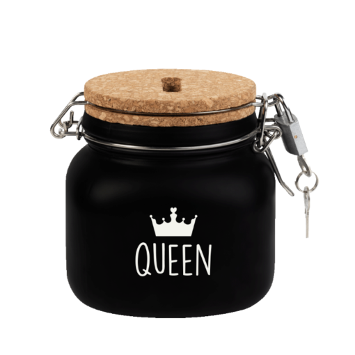 luxe spaarpot queen, kado voor haar, Moederdag kado