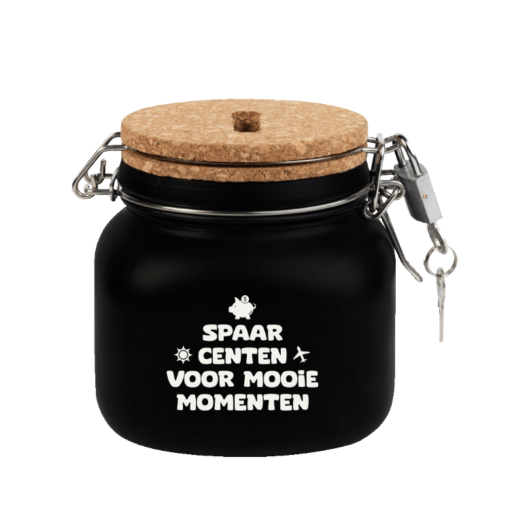 luxe spaarpot mooie momenten, spaarpot spaarcenten voor mooie momenten, spaardoelen