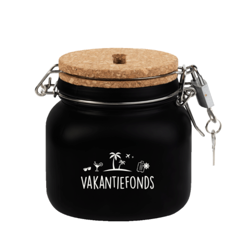 luxe spaarpot vakantiefonds, vakantiegeld, kado vakantie, droomreis sparen