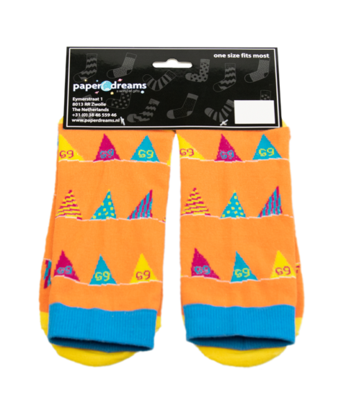 funny socks 65 jaar eeuwig jong, sokken 65 jaar, kado man, sokken met humor