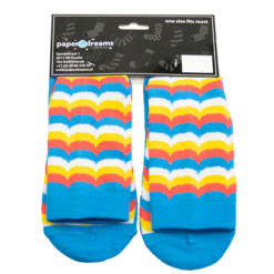 funny socks hoera geslaagd, kado diploma, examen kado