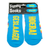 funny socks hoera geslaagd, kado diploma, examen kado