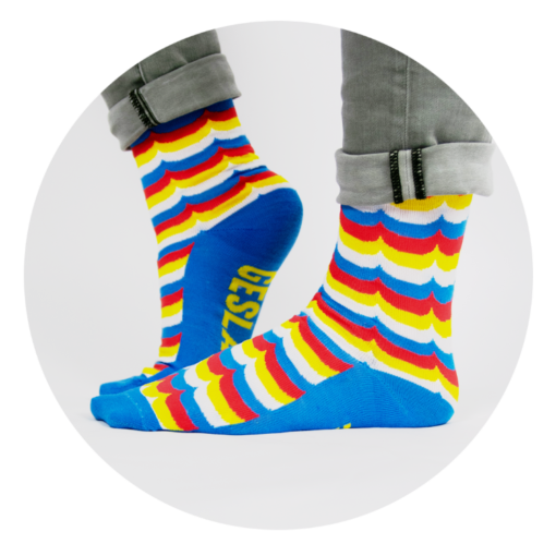 funny socks hoera geslaagd, kado diploma, examen kado