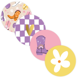 kadostickers lucky boots, kadostickers cowboy laarzen, inpakken