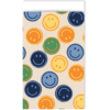Kadozakje smiley blauw / groen – 12 x 19 cm, om je cadeau mooi in te pakken