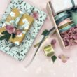 inpakpapier classic flowers fall, inpakken, inpakinspiratie