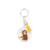 acryl sleutelhanger aap