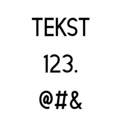 Voorbeeld lettertype Mantre