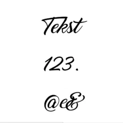 Voorbeeld lettertype Marguerite