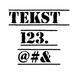 Voorbeeld lettertype Topsecret