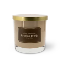 Big candle speciaal plekje, house of light beige