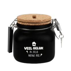 Luxe spaarpot veel geluk woning, luxe spaarpot nieuwe huis