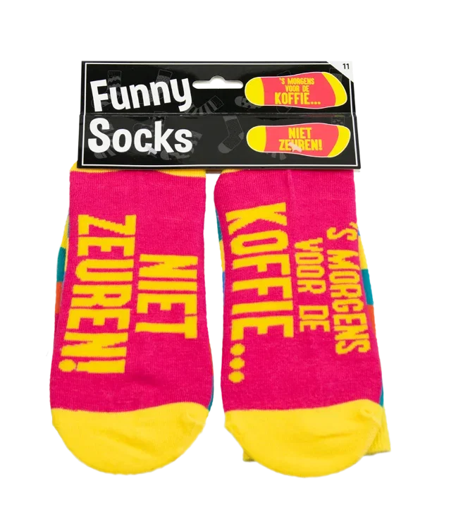 funny socks voor de koffie