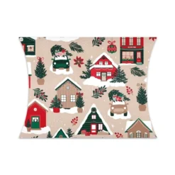 Gondeldoosje winter houses, verpakking voor een kerst cadeau