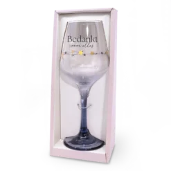 Wijnglas<br>Bedankt<br>Sparkling Moments