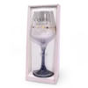 Wijnglas Geluk is Sparkling Moments, een leuk cadeau
