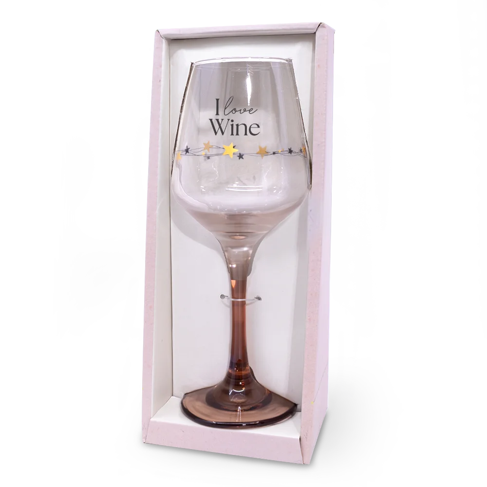 Wijnglas<br>I love wine<br>Sparkling Moments