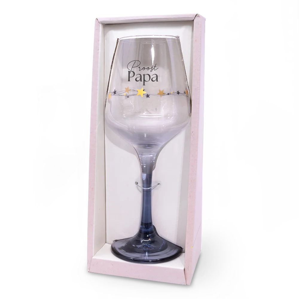 Wijnglas Papa Sparkling Moments, een leuk cadeau